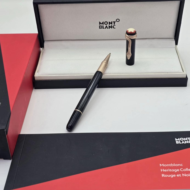 Montblanc Heritage Rouge et Noir Rollerball Pen