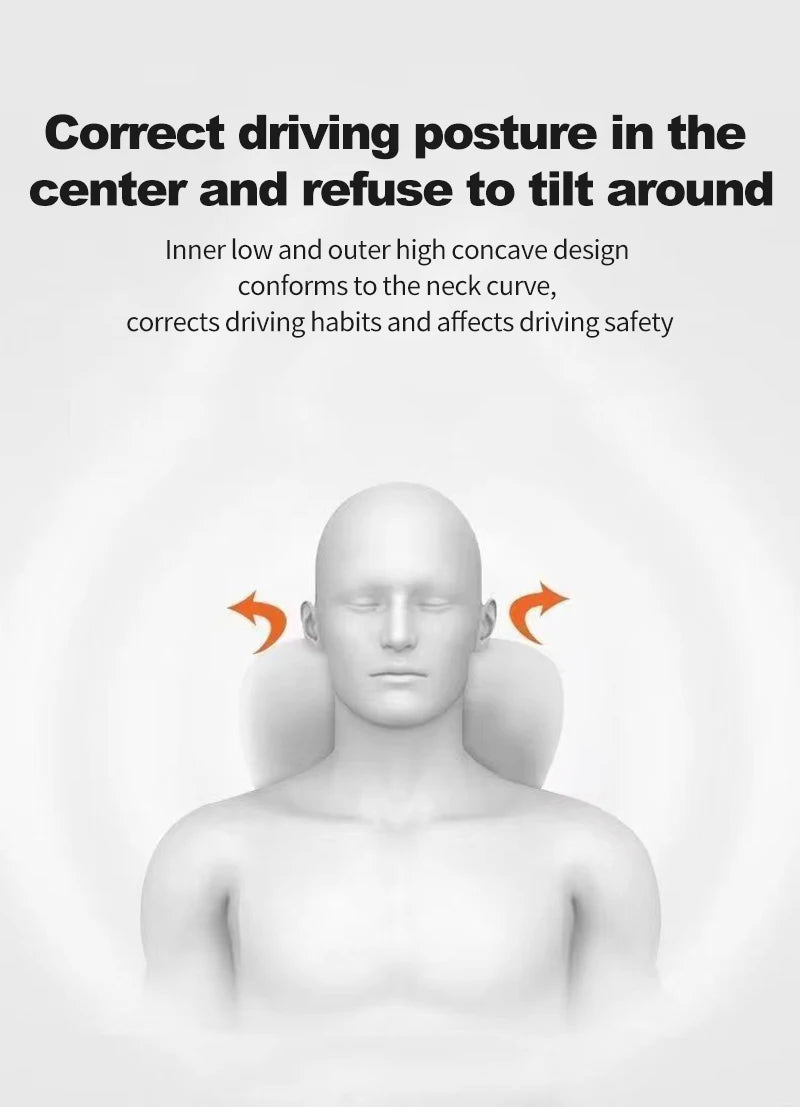 Car Neck & Headrest Pillow