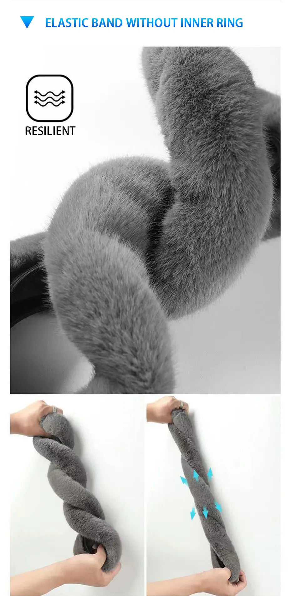 Soft Plush Steering Wheel