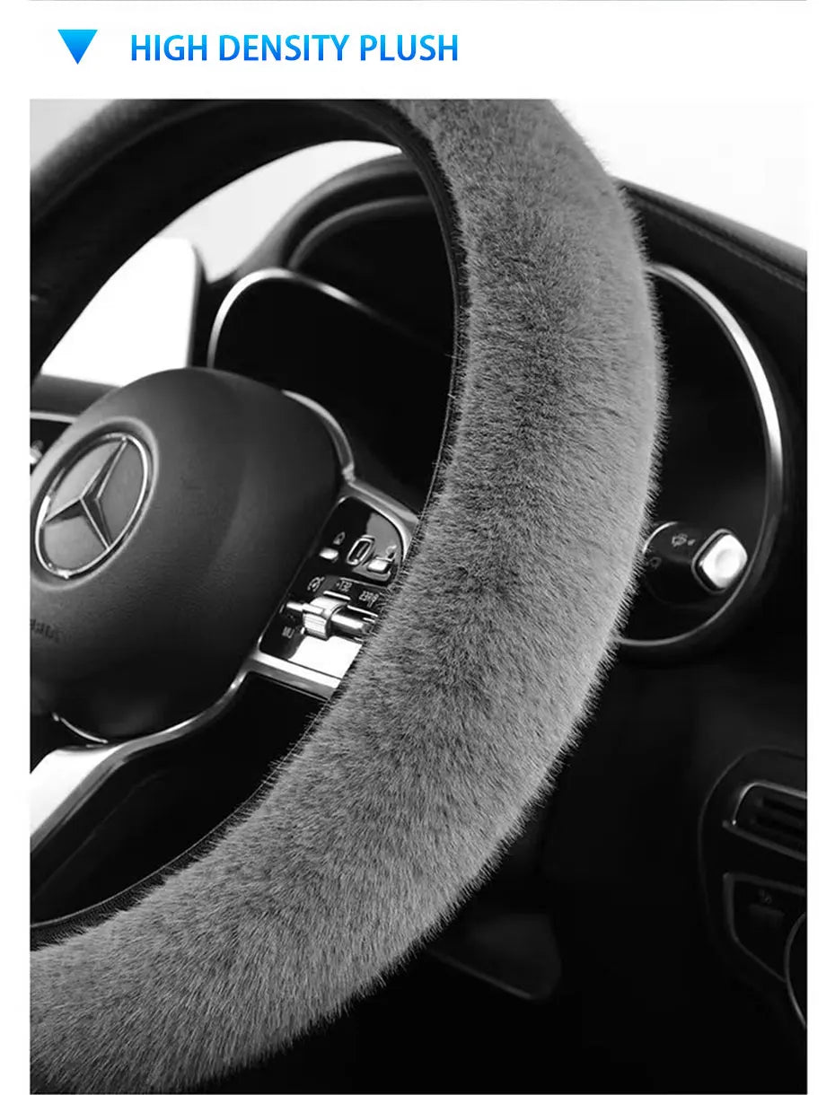 Soft Plush Steering Wheel