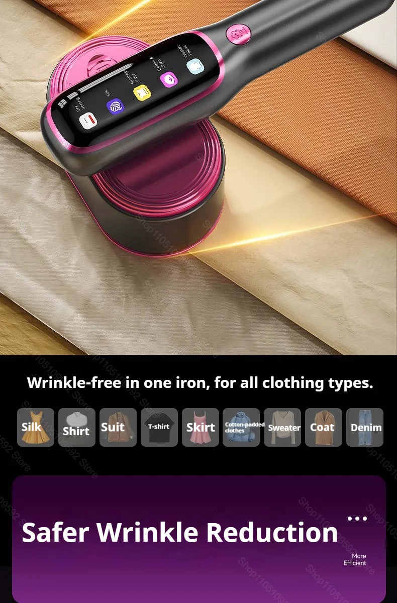 Portable Handheld Garment Steamer & Iron