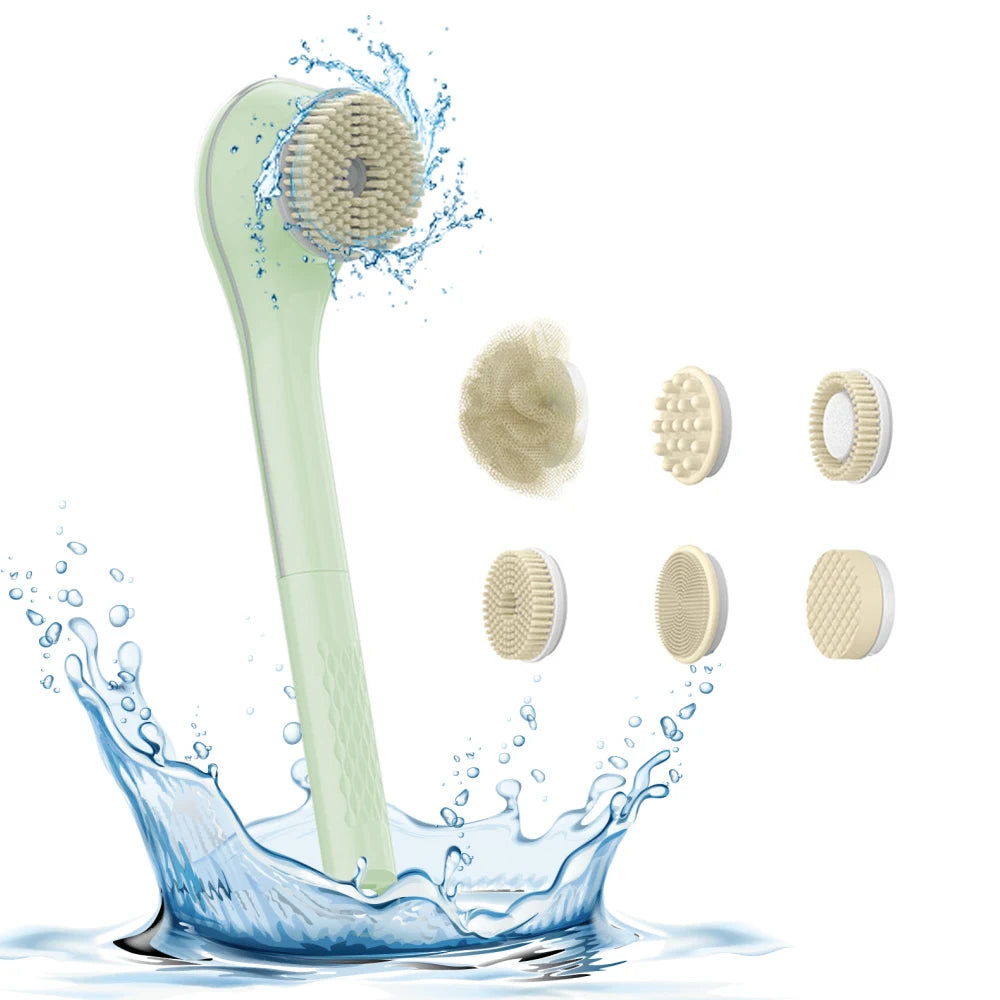 Electric Shower Brush – 6-in-1