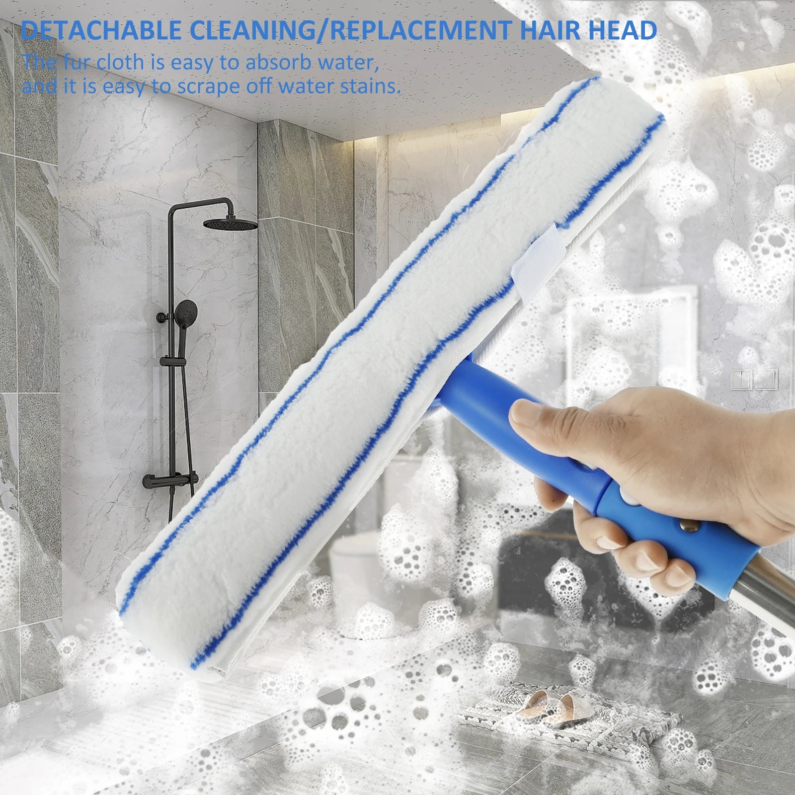 3-in-1 Window Cleaner Squeegee