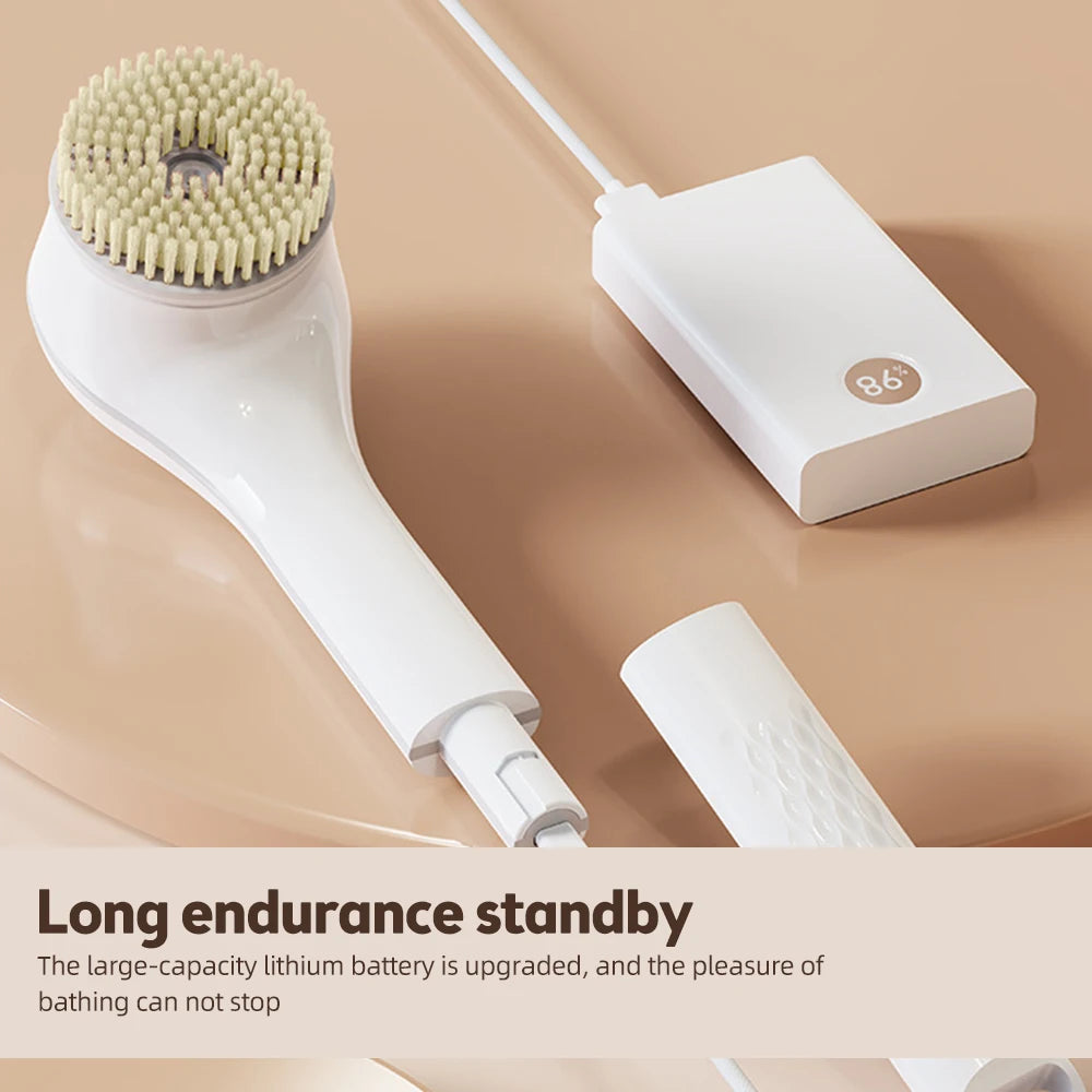 Electric Shower Brush – 6-in-1