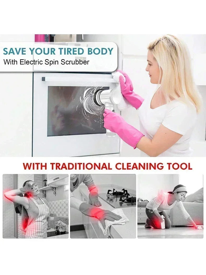 5-in-1 Electric Cleaning Brush