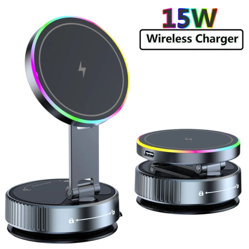 15W Magnetic Wireless Car Charger