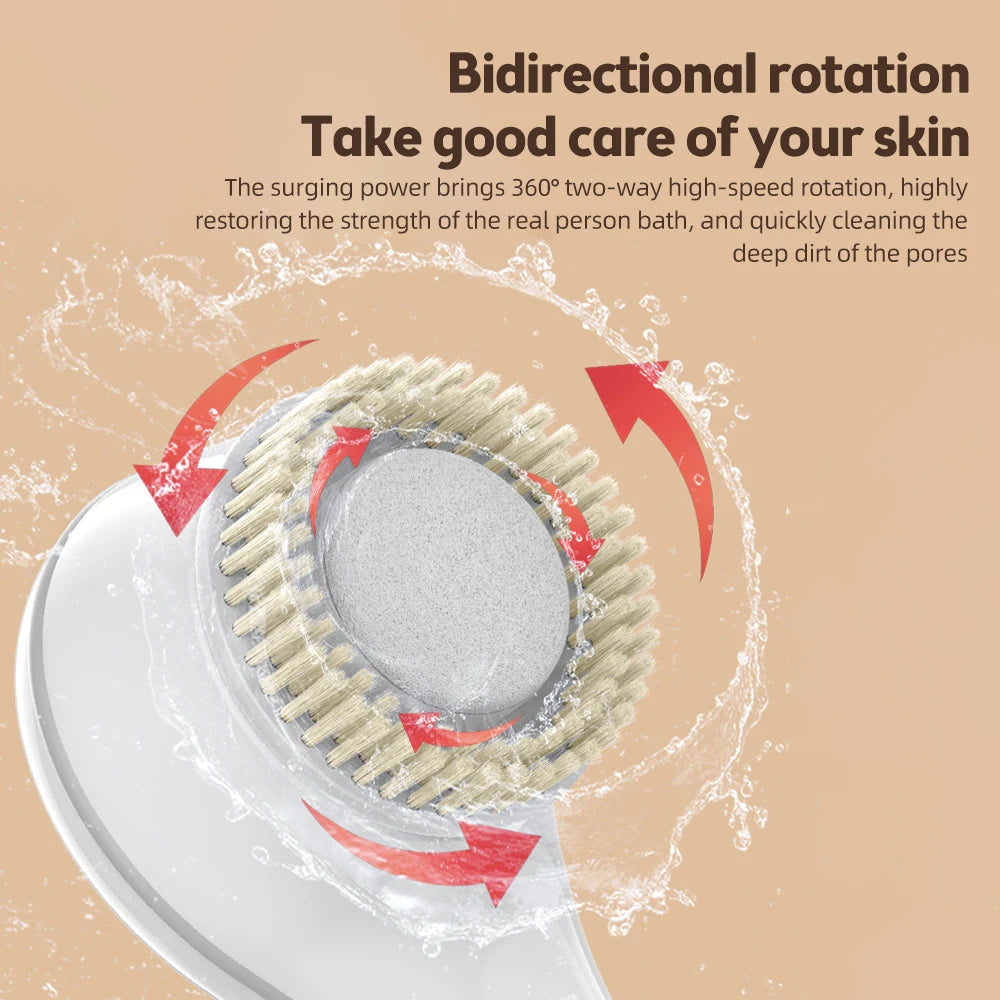 Electric Shower Brush – 6-in-1