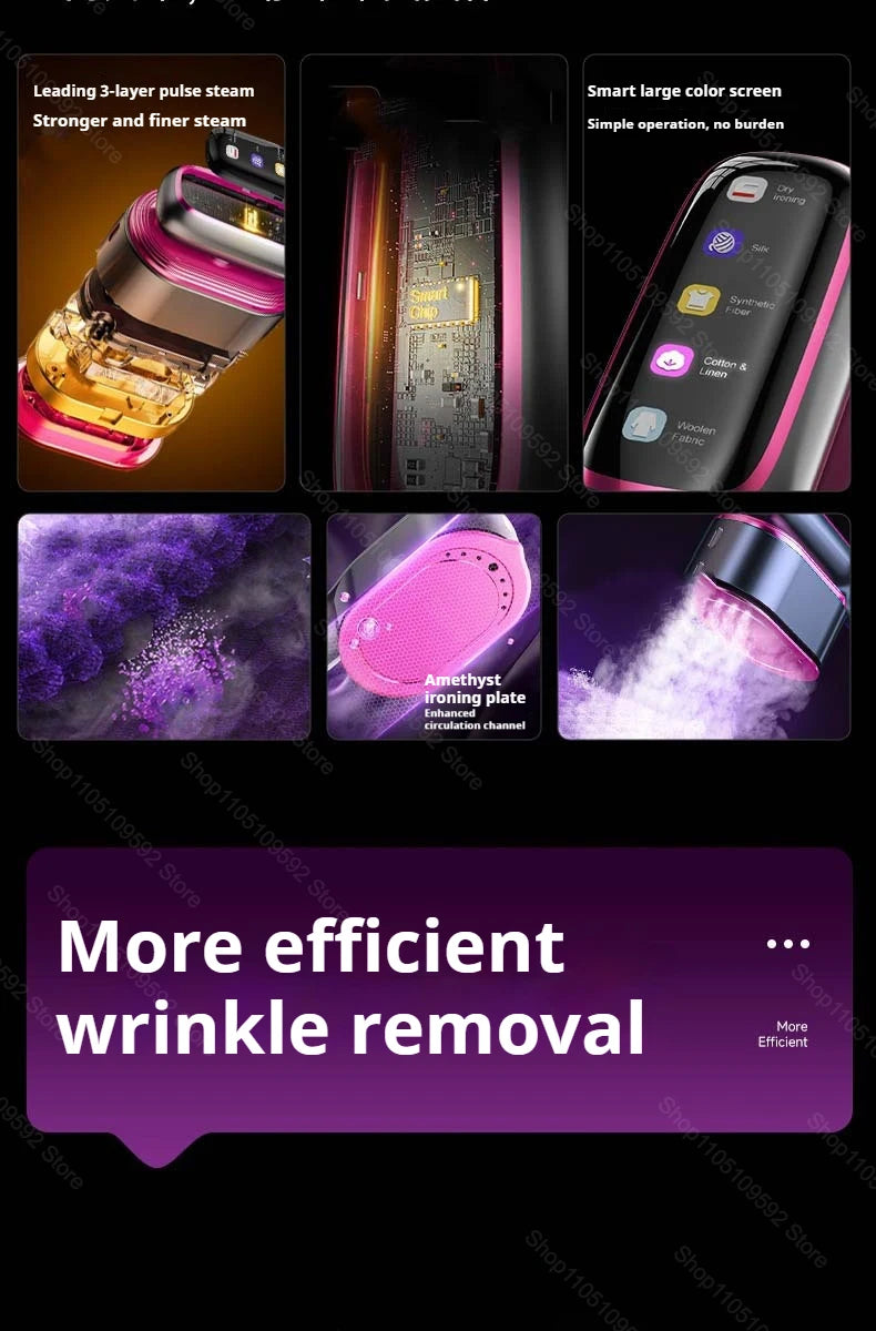 Portable Handheld Garment Steamer & Iron