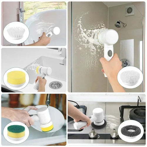 5-in-1 Electric Cleaning Brush