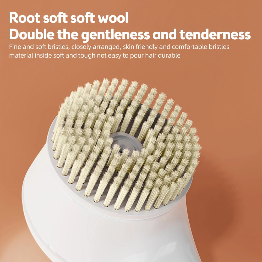 Electric Shower Brush – 6-in-1