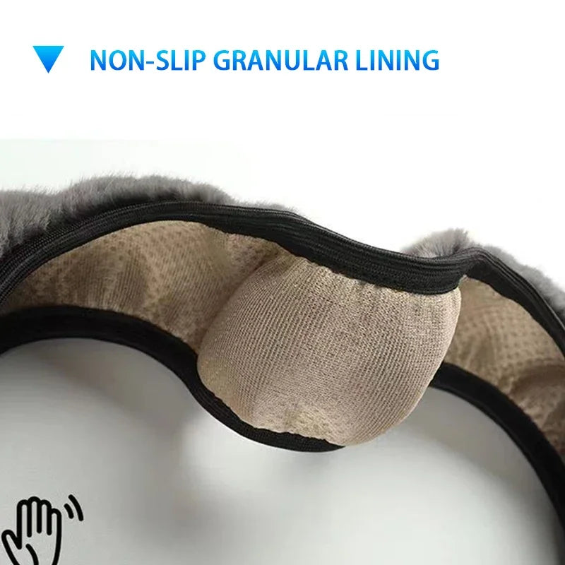 Soft Plush Steering Wheel