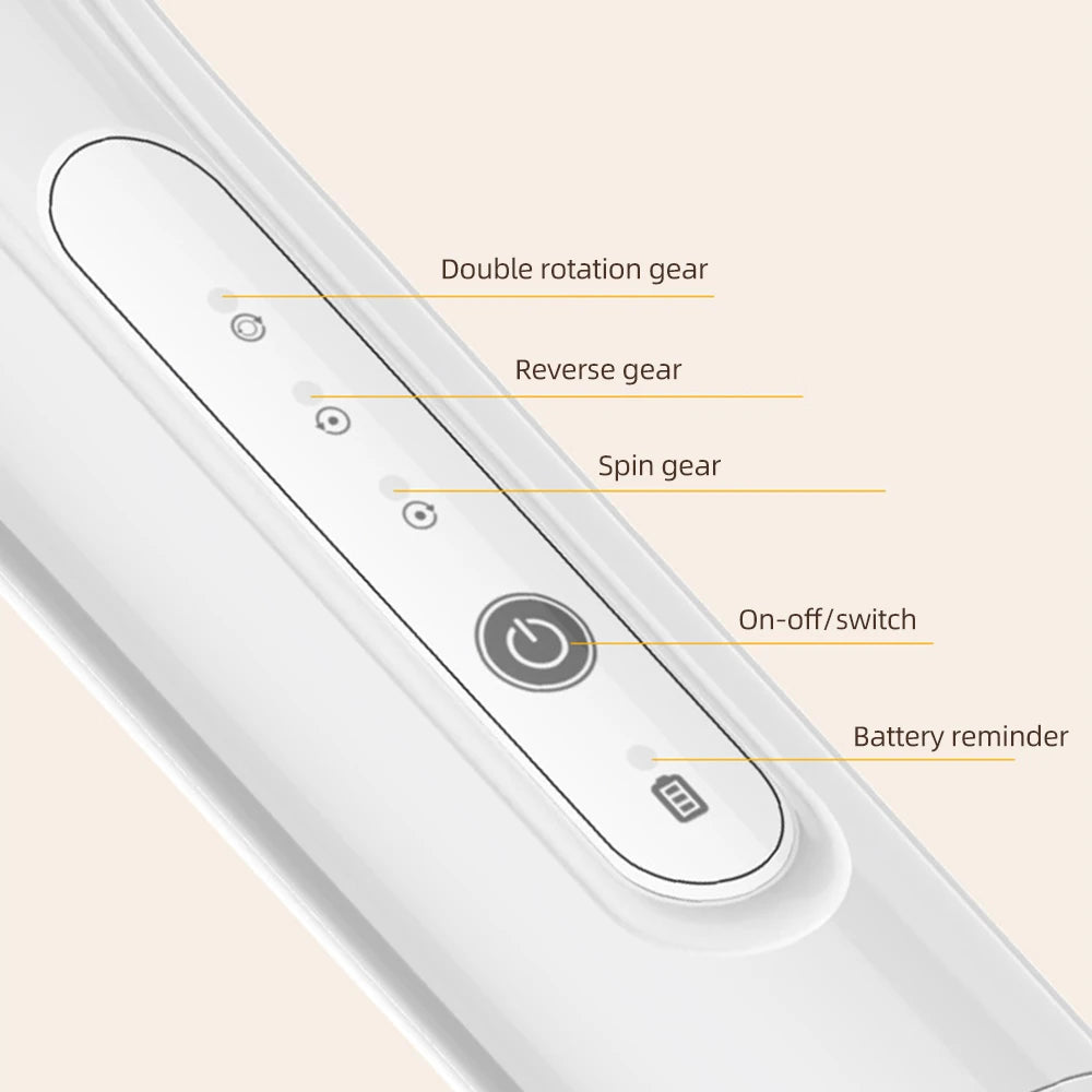 Electric Shower Brush – 6-in-1