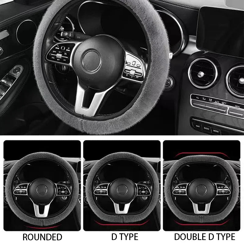 Soft Plush Steering Wheel