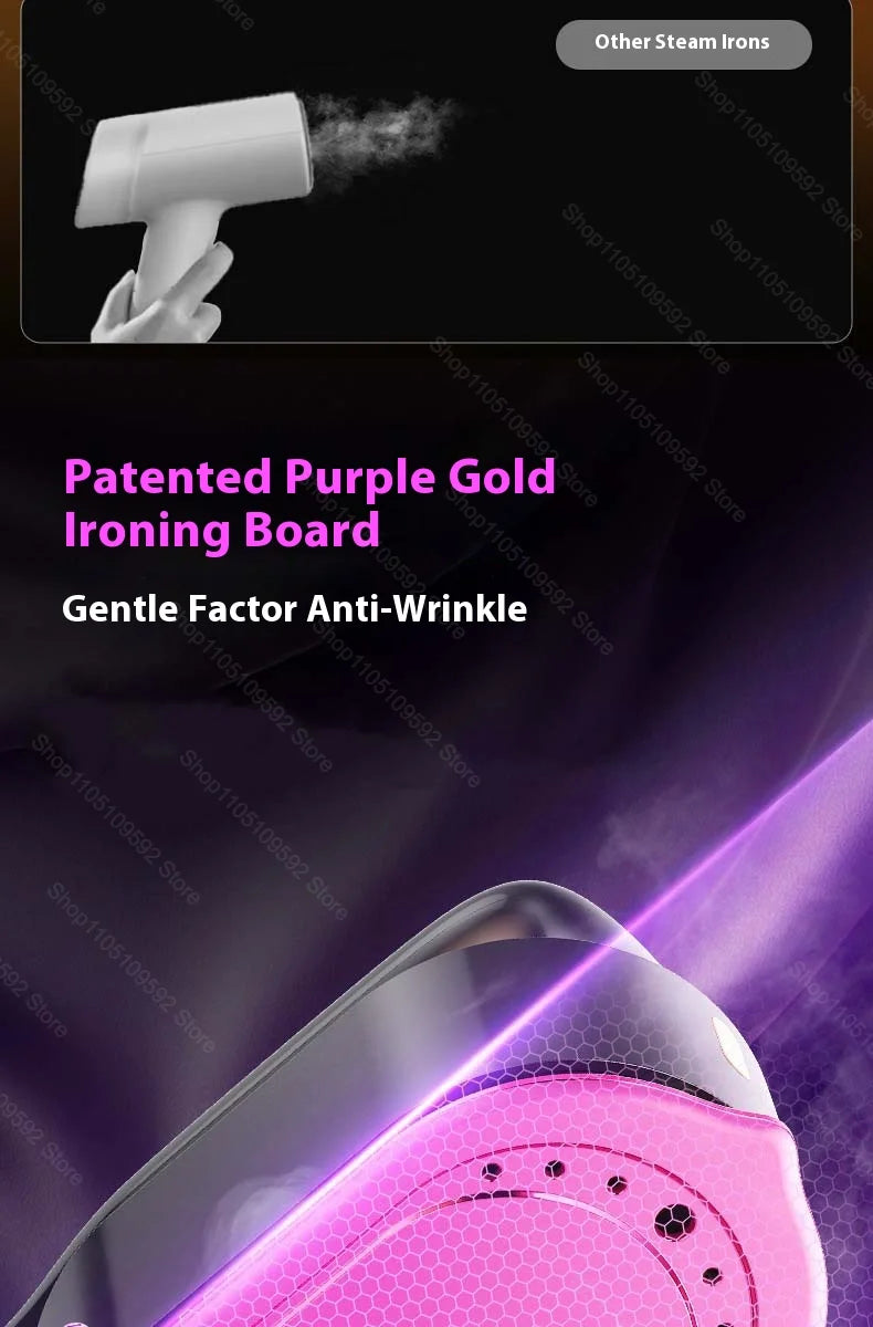 Portable Handheld Garment Steamer & Iron