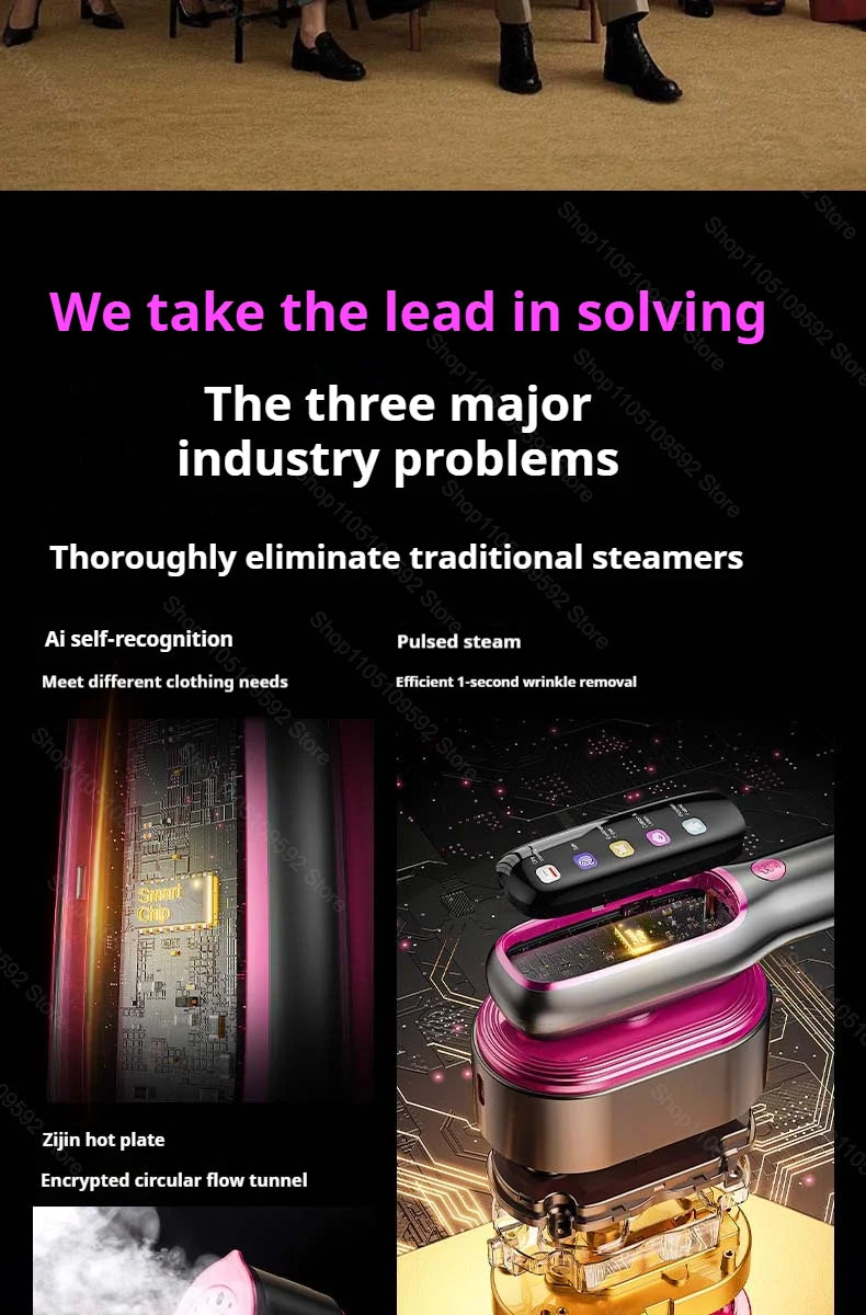 Portable Handheld Garment Steamer & Iron