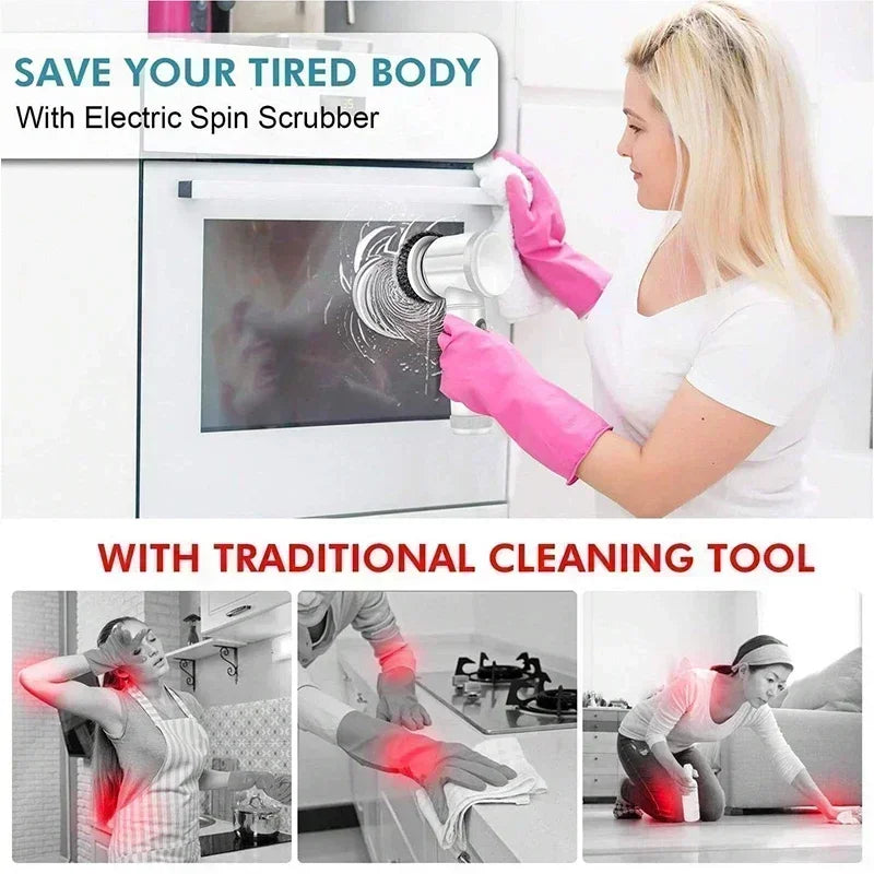 5-in-1 Electric Cleaning Brush