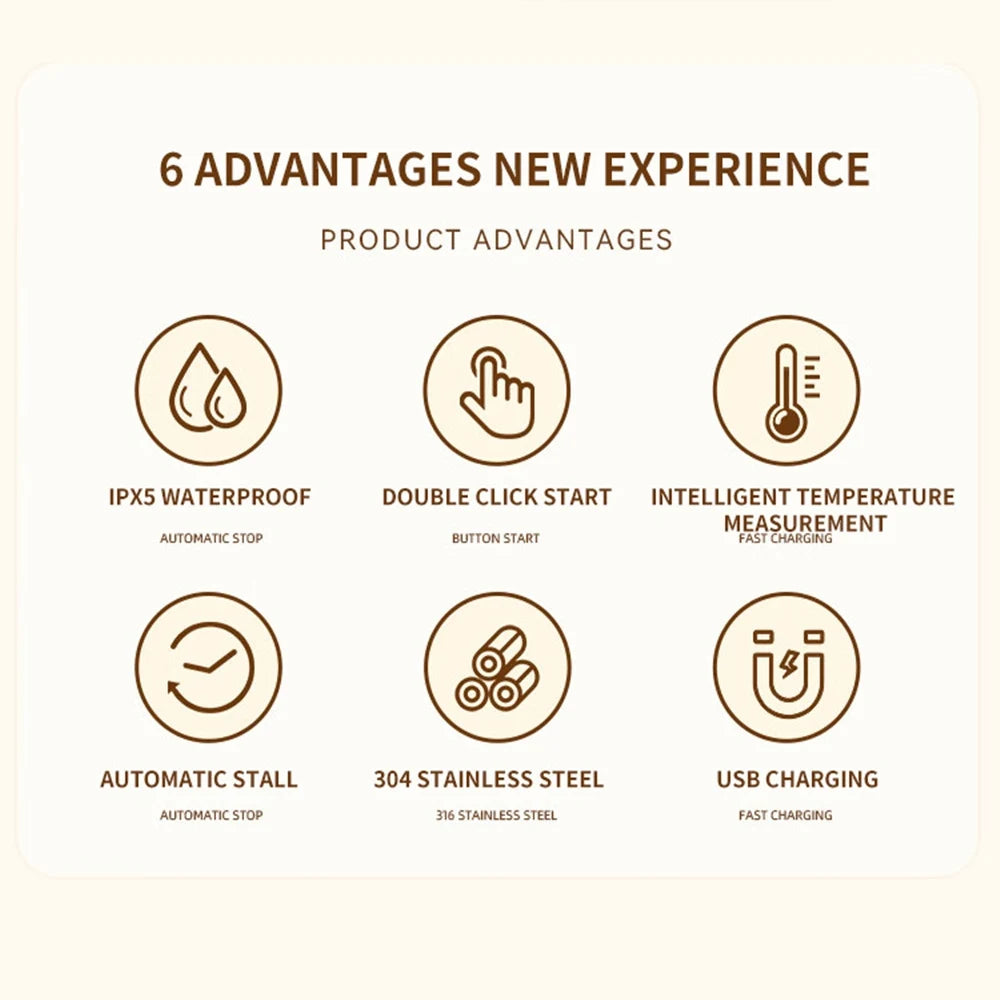 Rechargeable Electric Mixing Cup