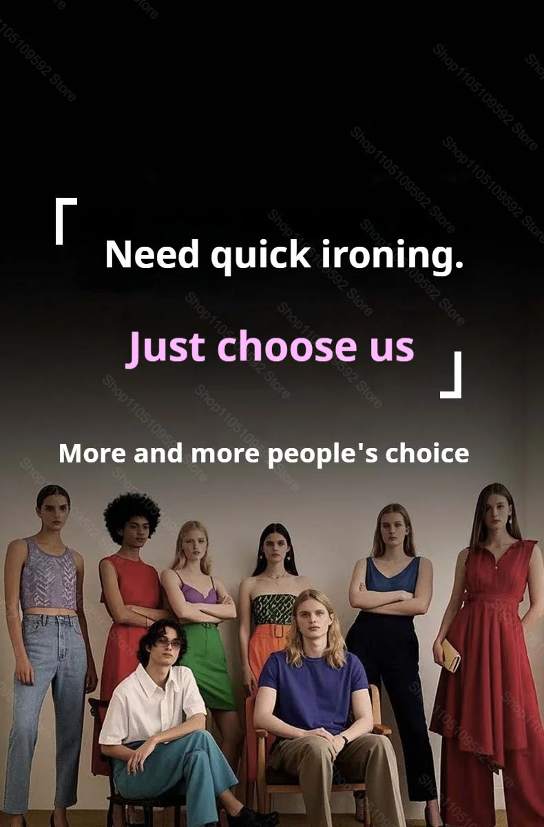 Portable Handheld Garment Steamer & Iron