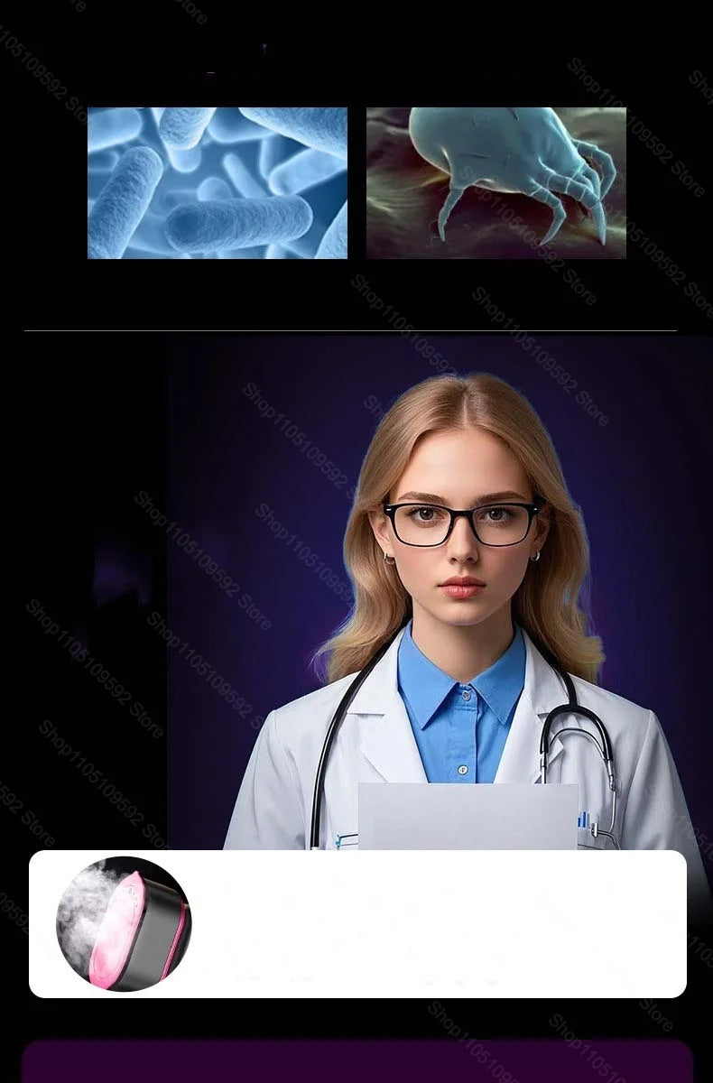 Portable Handheld Garment Steamer & Iron