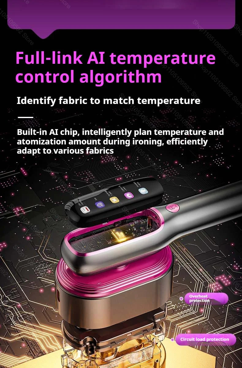 Portable Handheld Garment Steamer & Iron